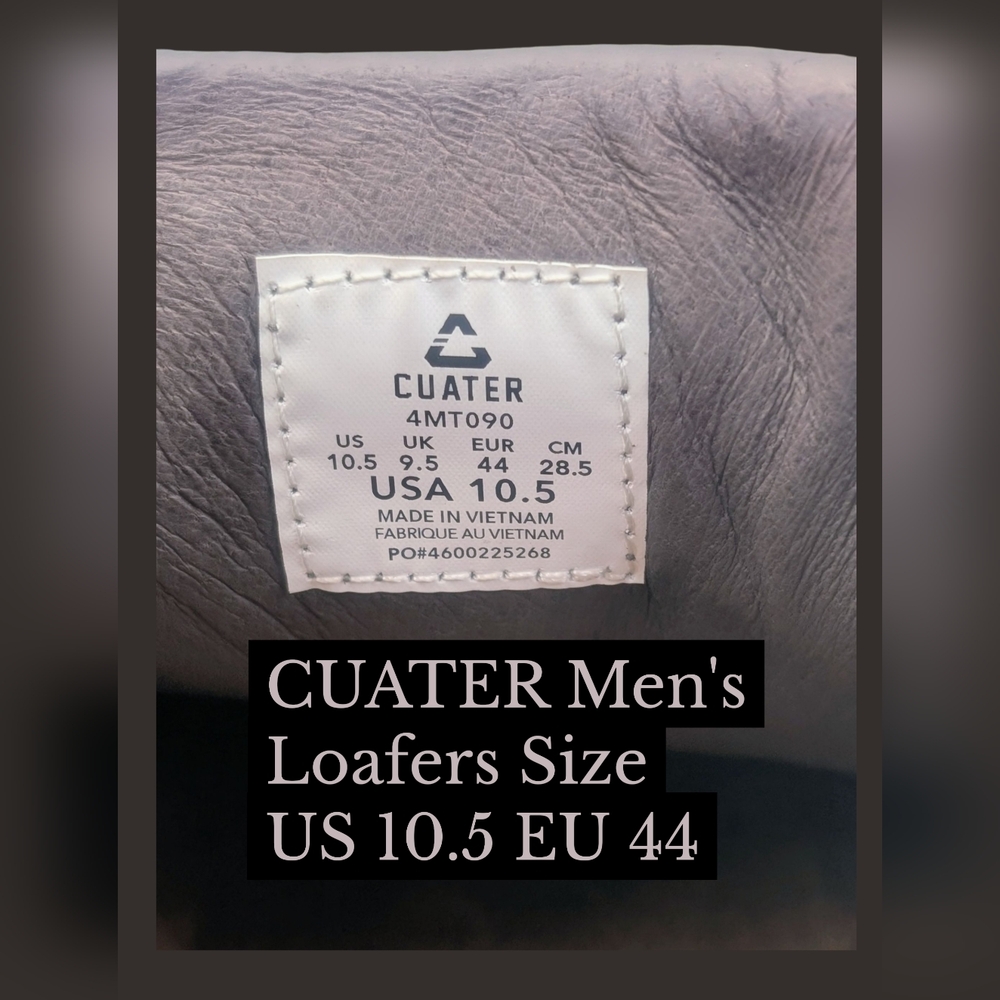 Cuater Phenom Men's Sneaker Size 10.5 Premium Leather Dark Brown/Cushion Footbed - Picture 8 of 17